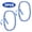 white & blue, variant on Kabuer Graduation Leis, Braided Honor Ribbon Lei for 2026 Graduation Ceremony, 2 Pack (Black & Red)