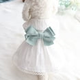 thumbnail image 2 of Pet Clothes, Breathable Cotton Bow-knot Pet Dogs Cats Dress for Spring Summer 1PC, 2 of 8