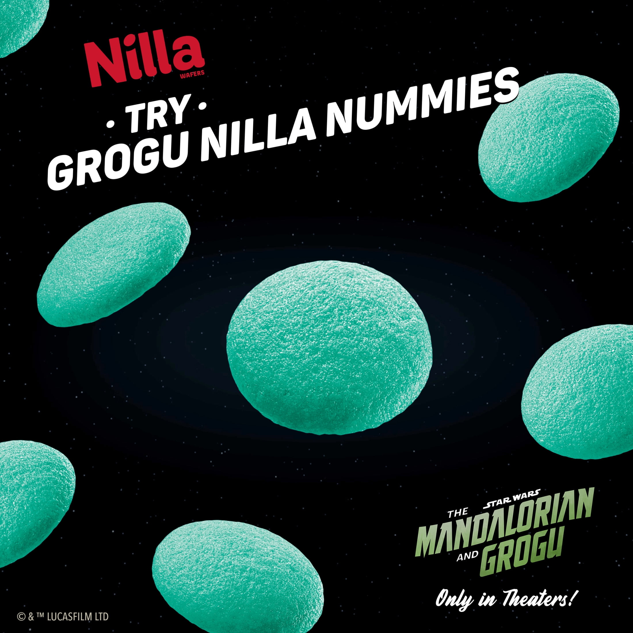NILLA Wafers Grogu NILLA Nummies, Vanilla Wafer Cookies, Limited Edition, 11 oz