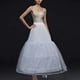 thumbnail image 1 of Vestido de novia de moda para mujer, color liso, con dobladillo falso ajustable, falda de poliéster., 1 of 5