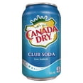 thumbnail image 2 of Canada Dry Club Soda Sparkling Seltzer Water, 12oz Can (Pack of 15, Total of 180 Oz) Part Drink, 2 of 4