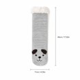 thumbnail image 3 of Lumtrix Women's & Men's Cute Animal Thick Fuzzy Slipper Socks Non Slip Warm Cozy Socks Indoor Winter Fleece Socks G One Size, 3 of 5