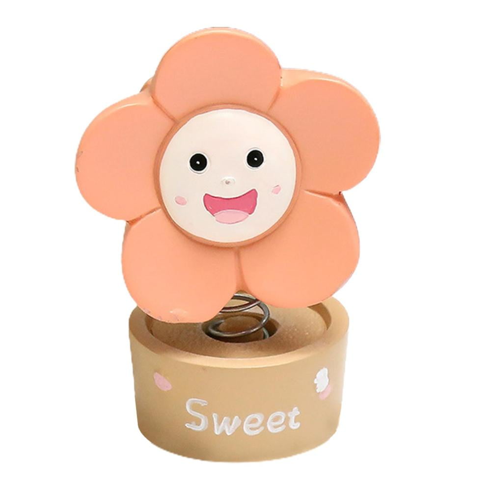 Bobbleheads for Car DashboardSmile Sunflower Dashboard Car Ornaments