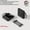 Black-15W, variant on 10000mAh Power Bank with 22.5W Super Fast Charging, 4-in-1 Detachable Cable & LED Light, Portable Phone Charger for Travel