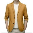 thumbnail image 1 of 2025 Men's Blazers & Suit Jackets Spring Summer Men's Lightweight Suit Jackets for Men Summer Suit Jacket Casual Dinner Jackets for Men Stretch Slim Fit Button Front Man, 1 of 4
