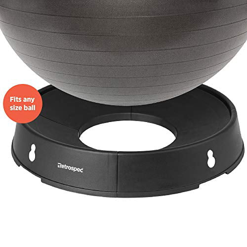 Exercise Ball Base Workout Accessor Alternative to Four Piece 