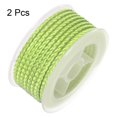 thumbnail image 3 of 2 Packs Nylon Thread Twine Beading Cord 3mm Extra-Strong Braided Nylon Crafting String 4M/13 Feet, Green-Yellow, 3 of 7