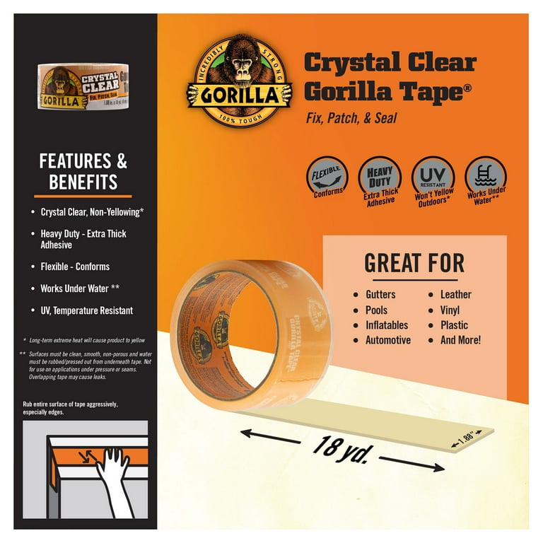 Crystal Clear Tape, 3 Crystal Clear Tape, 3