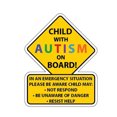 thumbnail image 1 of Tarjeta de recordatorio de seguridad para autismo, calcomanía de paso de seguridad para rueda de camión, pegatina Wmkox8yii fhajkh3408, 1 of 1