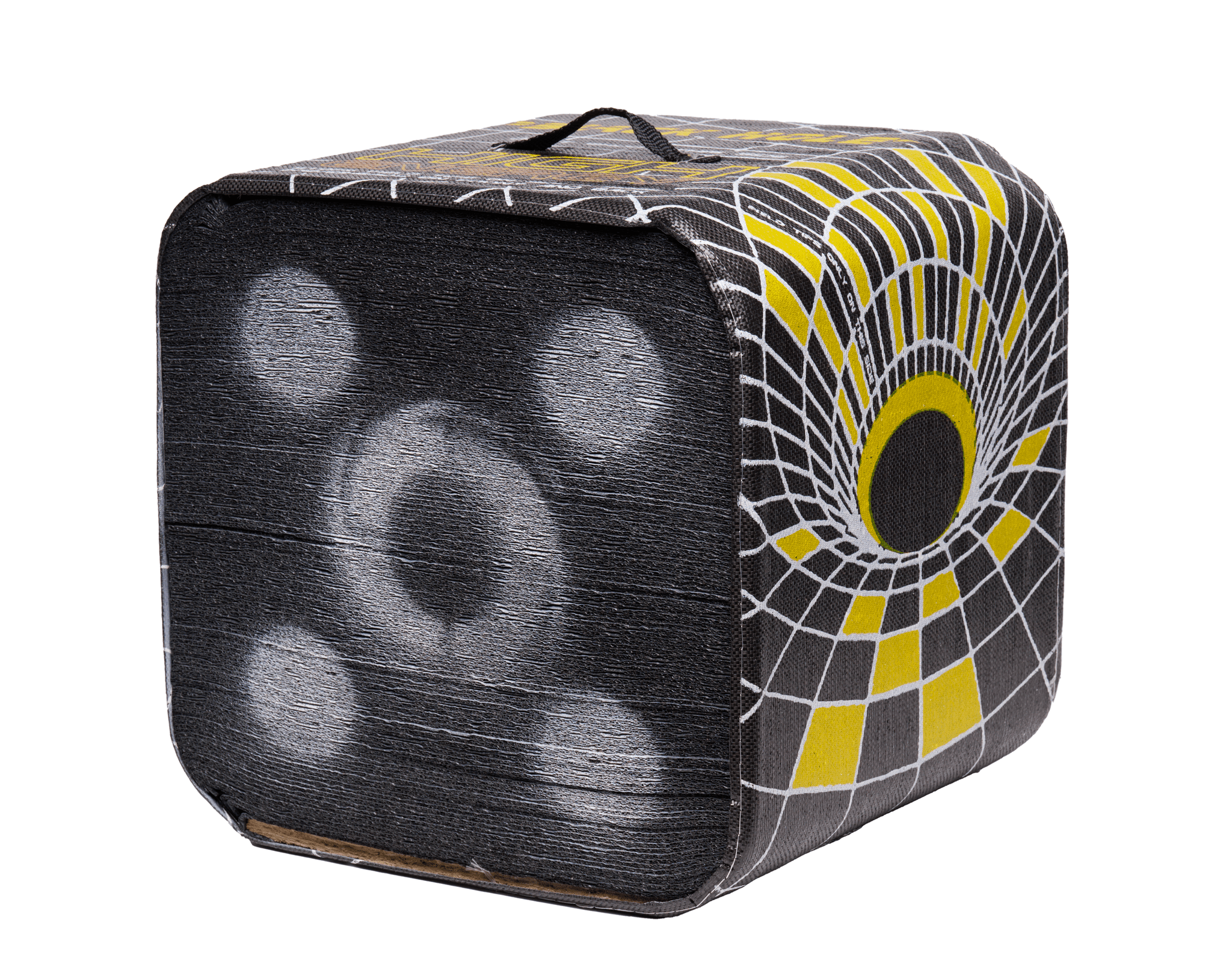Black Hole High Energy Archery Target, 16", Four Sided Shooting, Crossbow & Compound Bow Capable, 375 FPS+