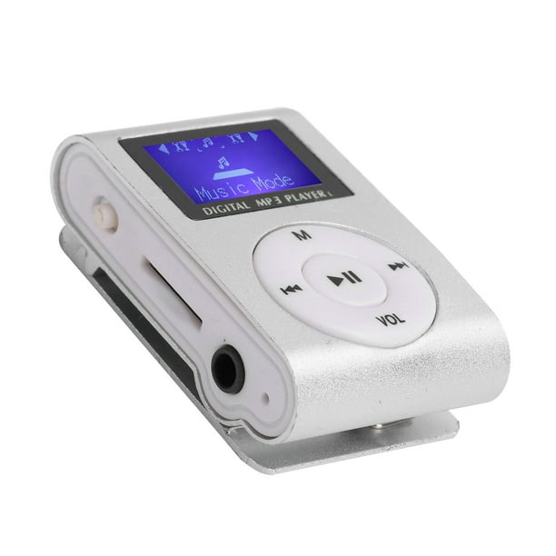 32g Player De Música MP3 Portátil, Reproductor De Música Con Altavoz HD Incorporado, Pantalla Deportiva LCD Pantalla MP3 Soporte De Memoria Tarjeta De Memoria