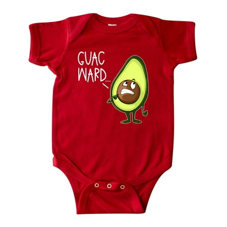 

Inktastic Guacward Avocado Humor Gift Baby Boy or Baby Girl Bodysuit