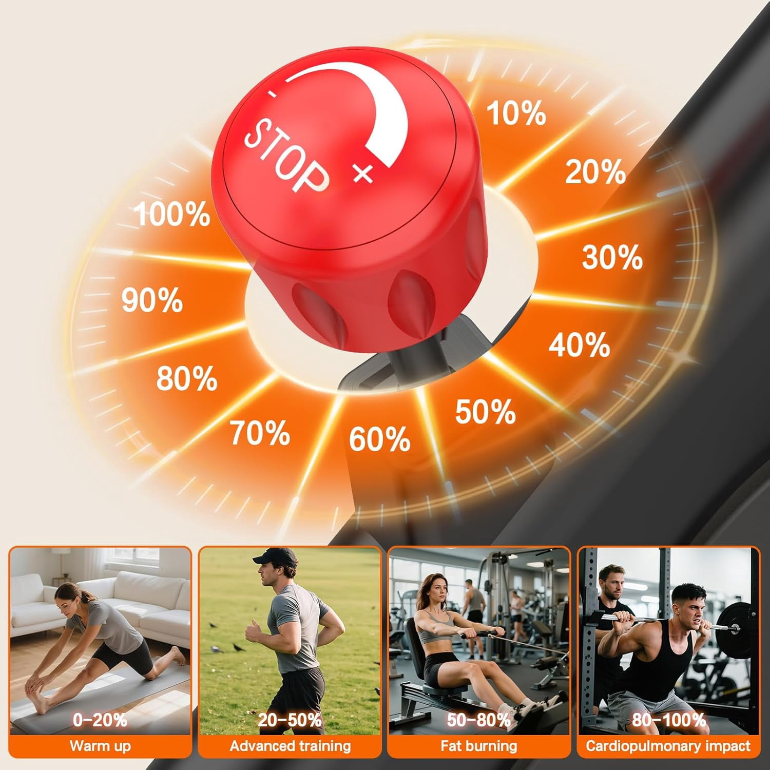 HXD-ERGO Exercise Bike Magnetic Home Stationary Bike with Free App Quiet Indoor Cycling Bike with 350lbs,with LCD Monitor Height-Adjustable Padded Seat