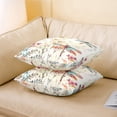 thumbnail image 2 of Erosebridal Flying Insects Pillow Cases Set of 2, Retro Dragonfly Cushion Covers 20x20, Rustic Boho Decor, 2 of 5
