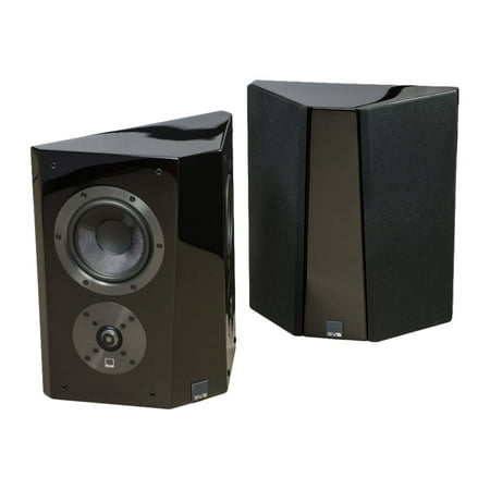 SVS - Ultra Dual 5-1/2" Passive 2-Way Surround Channel Speaker (Each) - Gloss piano black