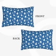thumbnail image 2 of Fotbe Geese and leaves Pattern Pillow Cases - Envelope Closure - Luxury, Extra Soft, Cooling Pillow Covers - Wrinkle, Fade, Stain Resistant-16"x24", 2 of 6
