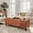 Brown, variant on Storage Ottoman Bench, 51-Inch Large Storage Bench for Bedroom End of Bed, 30 Gallons Faux Leather Bench for Bedroom, Living Room, Entryway, Hallway, Brown