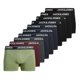 thumbnail image 1 of JACK&JONES Boxers para hombre, paquete de 10 - JACTIMOTHY SOLID TRUNKS 10 PACK, boxers, algodón elástico Negro/Gris/Verde/Rojo XL (X-Large), 1 of 7