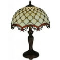 thumbnail image 2 of Meyda 20-inch Diamond and Jewel Table Lamp, 2 of 2
