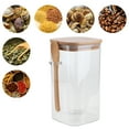 thumbnail image 3 of Square Storage Jar,  Convenient Storage Jar Non-  For Bars Parties Families Restaurants, Kitchens, Hotels 1200ml, 3 of 8