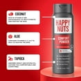 thumbnail image 5 of HAPPY NUTS Comfort Powder - Anti Chafing & Deodorant, Aluminum-Free, Sweat and Odor Control for Jock Itch, Groin and Men's Private Parts (4 oz, Original), 5 of 9