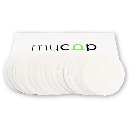 

My-Cap 100 Paper Filters for use with Caps to Reuse Capsules for Nespresso VertuoLine Brewers