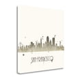 thumbnail image 2 of Grey San Francisco - Sq. By Anna Quach, 18" x 18" Fine Art Giclee Print on Gallery Wrap Canvas, Ready to Hang, 2 of 2