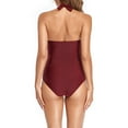 thumbnail image 4 of VBVC One-Piece Bikini Sets Sexy Jumpsuit Bikini Elegant Ladies Cover Belly Conservative Swimsuit, 4 of 6