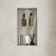 thumbnail image 2 of Single Shelf Shower Niche With Drainage Slope - Recessed Wall Bathroom Niche DV-1SN0341S, 2 of 13