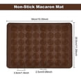 thumbnail image 5 of 2 alfombrillas de silicona para hornear macarrones, capacidad para 48 agujeros, antiadherentes, juego de bandejas para hornear macarrones., 5 of 5