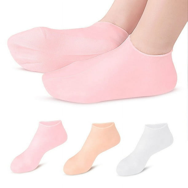 Calcetines de gel para barco Calcetines elásticos SEBS Calcetines antigrietas Calcetines elásticos invisibles para el cuidado de los pies que se secan
