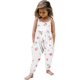 thumbnail image 2 of Mono para niñas pequeñas con estampado de flores, mono con tirantes, ropa de verano, 2 of 6