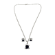 thumbnail image 4 of ARETES Y COLLAR DE RANA AZUL DE PLATA, 4 of 4