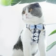 thumbnail image 2 of Pet Leash Rope,Polyester Breathable Mesh Vest Pet Harness Breathable Cat Harness Smart Functionality, 2 of 10