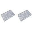 thumbnail image 1 of 2X Molde de Barra de Caramelo de Chocolate, Molde de Policarbonato para Chocolate, Molde de PláStico para Hornear Pasteles, Molde para Pasteles, 1 of 5