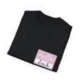 thumbnail image 4 of Novelty Hello My Name Is Leah Women Wife Tag Nickname Fun Cute Name Tag Leah Grandma Mom Tag Funny Daughter Unisex Softstyle T-Shirt, 4 of 4