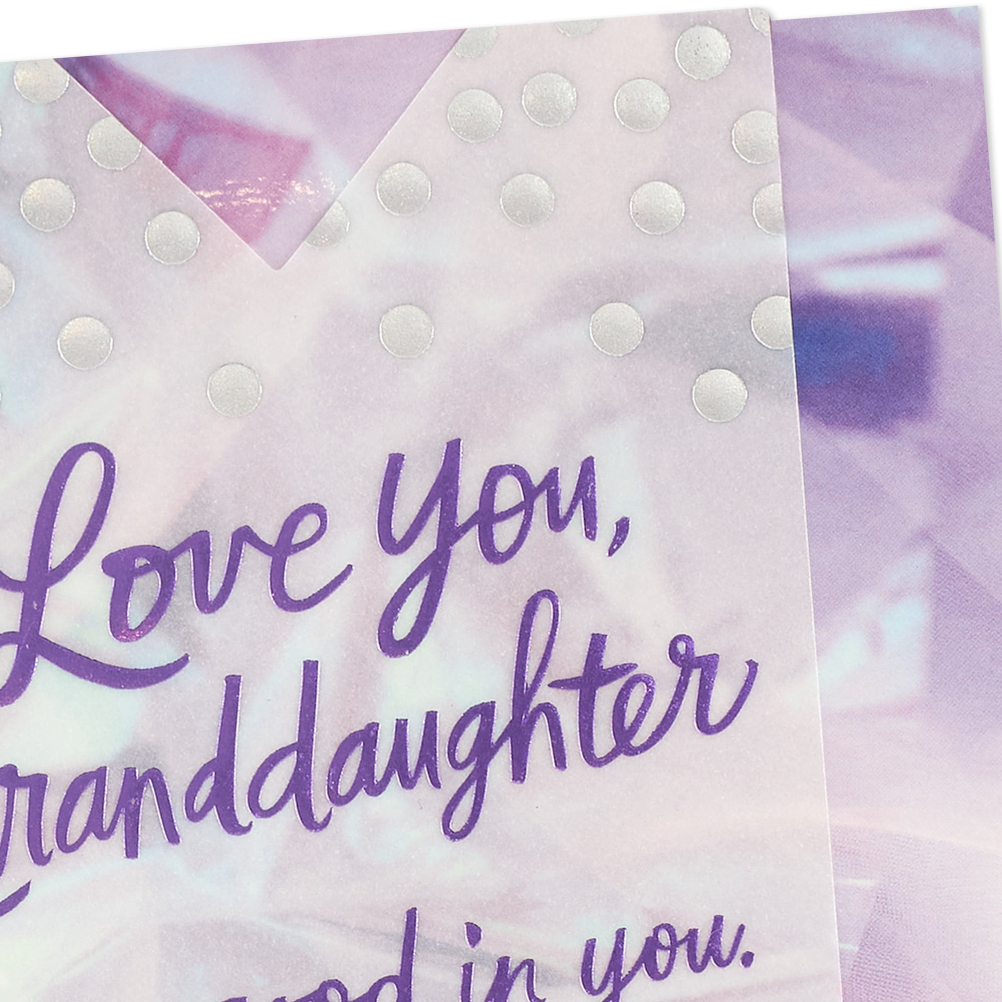 Hallmark Birthday Card for Granddaughter (Love the Strength, Fun and Heart of You)