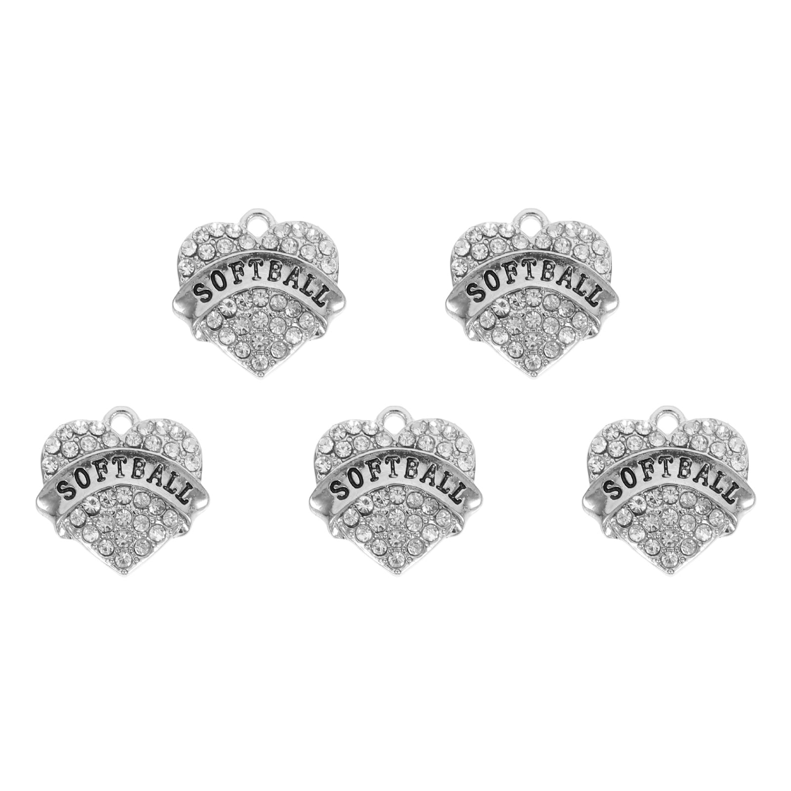 Heart Charms Charm Pendant Pendants Jewelry Making Crystal Necklace  Shaped Beads Rhinestone Bracelets Diy Findings