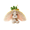 Pineapple, variant on 13cm Cute Fruit Bunny Plush Toy Strawberry, Durian, Pineapple, Persimmon Turn Into Bunny Soft Doll Keychain, Bag Charm, Gifts for Kids, Christmas & Birthday