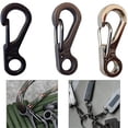 thumbnail image 4 of Wosthever 10 Uds SF resorte mochila cierres mosquetones de escalada Camping botella ganchos herramienta de supervivencia al aire libre Escalada, 4 of 6
