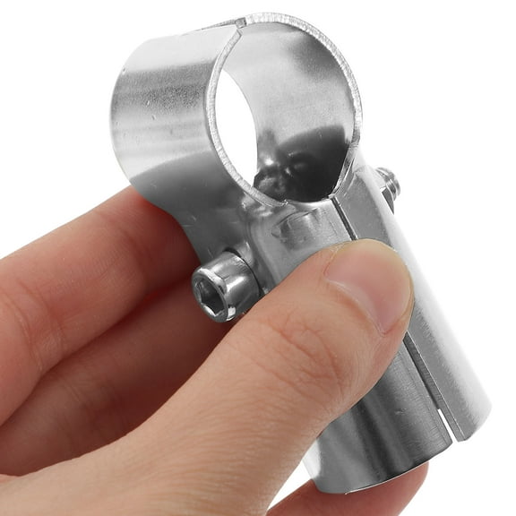 FONDOTIN 4Pcs Practical Design T-Clamp for Pipe No Welding Required Construction and Repair Use