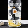 thumbnail image 5 of Way to Celebrate Halloween Mixed Ghost Glass Can Sipper Tumbler, 20 oz, 5 of 6