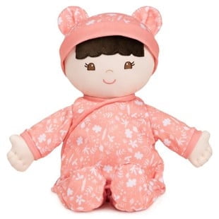 GUND Baby Sustainable Baby Doll, Plush Doll Made from Recycled Materials, for Newborns and Toddlers, Poppy, 12”