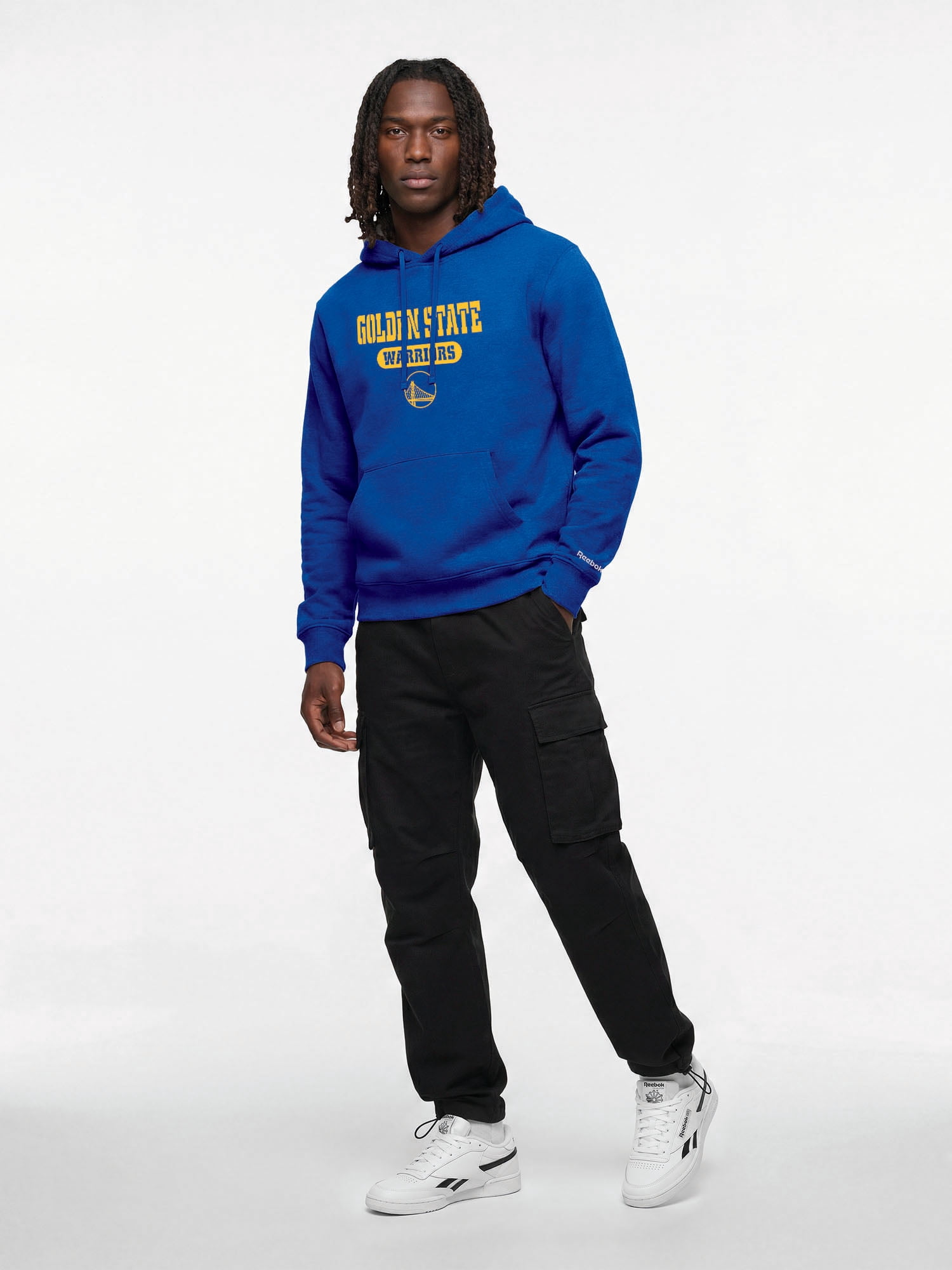Golden State Warriors Reebok Mens Hooded Sweatshirt