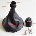 thumbnail image 2 of Applicable to jfqm Fit for VW Transporter T5 T5.1 T6 Gp 2003-2011 Gear Stick Shift Knob Leather Gaiter Boot Cover Car 5 6 Speed (Color : 6 Speed-Silver), 2 of 6