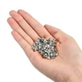 thumbnail image 4 of Unique Bargains 100 Sets Leather Rivets 8x6mm Double Cap Rivets Silver Tone, 4 of 7