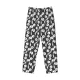 thumbnail image 4 of Goofa Tulips Flowers Printed Soft Pajama Pants for Men, Wide Leg Comfy Casual Lounge Yoga Pants-X-Large, 4 of 9