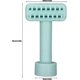 thumbnail image 2 of Cepillo para perros y gatos, peine eléctrico para el cuidado de mascotas, cepillo inalámbrico USB para perros y gatos (azul) (1 unidad), 2 of 4