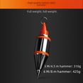 thumbnail image 5 of Professional Magnetic Line Level Tool with Automatic Retractable 8M Cord (0.43kg) - Heavy-Duty Vertical/Horizontal Alignment for Construction, Foundation & Cable Installation Projects - Durable,, 5 of 5