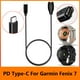 thumbnail image 5 of Cable de carga para reloj PD tipo C, 5 uds., para Garmin Fenix ​​7 7S 7X 6 5 5X Venu 2, 5 of 6